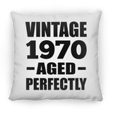 54th Birthday Vintage 1970 Aged Perfectly - Throw Pillow