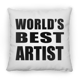 World's Best Artist - Throw Pillow