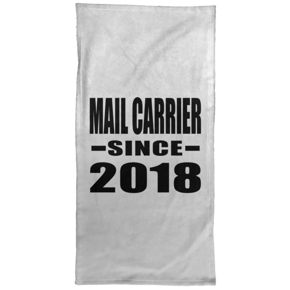 Mail Carrier Since 2018 - Hand Towel