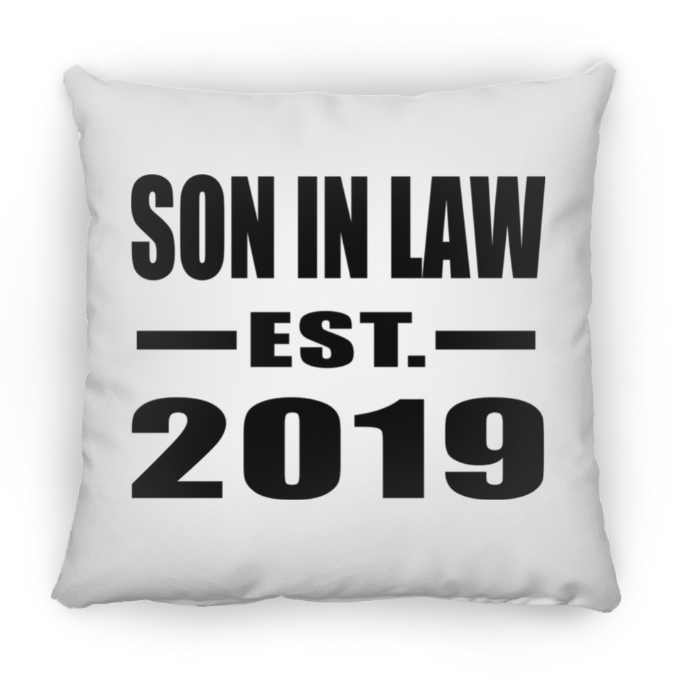 Son In Law Established EST. 2019 - Throw Pillow