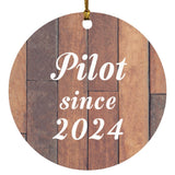 Pilot Since 2024 - Circle Ornament E