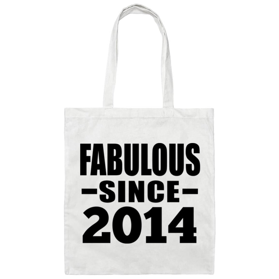 10th Birthday Fabulous Since 2014 - Tote Bag White