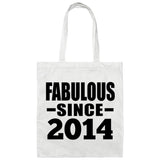 10th Birthday Fabulous Since 2014 - Tote Bag White