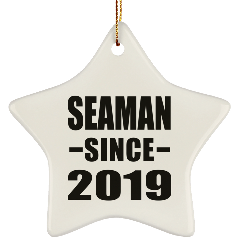 Seaman Since 2019 - Star Ornament