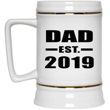 Dad Established EST. 2019 - Beer Stein