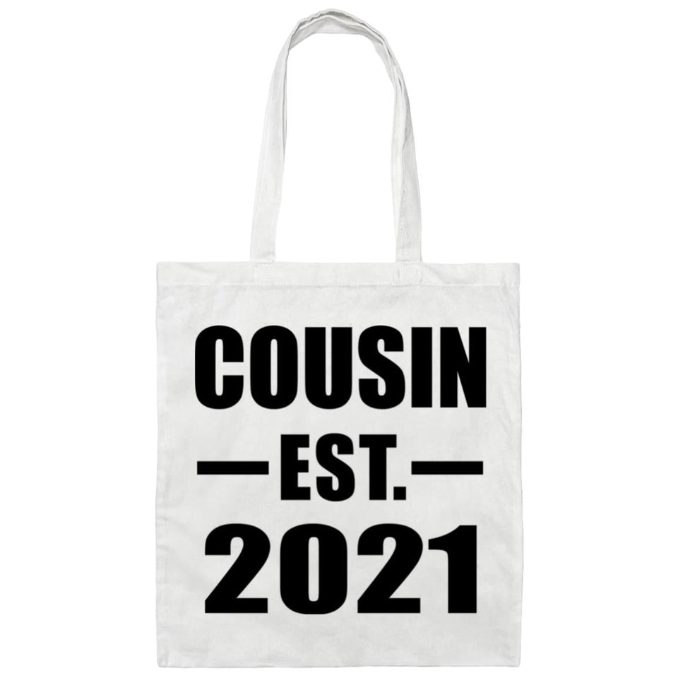 Cousin Established EST. 2021 - Tote Bag White