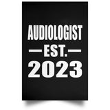 Audiologist Established EST. 2023 - Poster Portrait