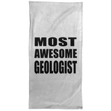 Most Awesome Geologist - Hand Towel