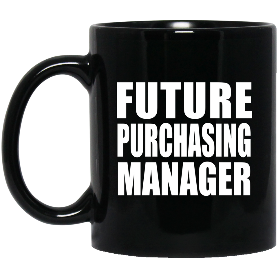 Future Purchasing Manager - 11oz Coffee Mug Black