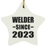 Welder Since 2023 - Star Ornament
