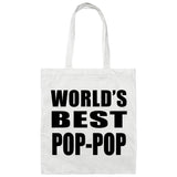 World's Best Pop-Pop - Tote Bag White