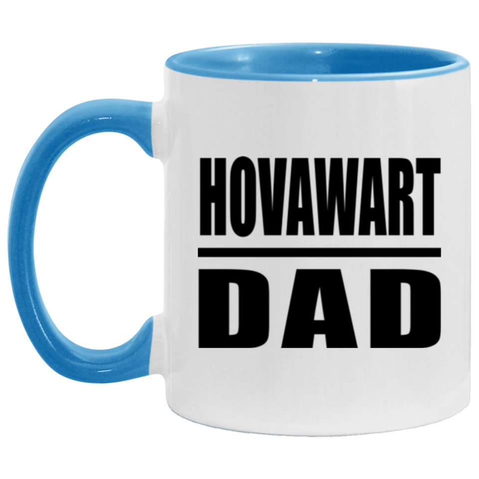 Hovawart Dad - 11oz Accent Mug Blue