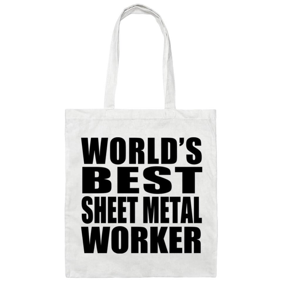 World's Best Sheet Metal Worker - Tote Bag White
