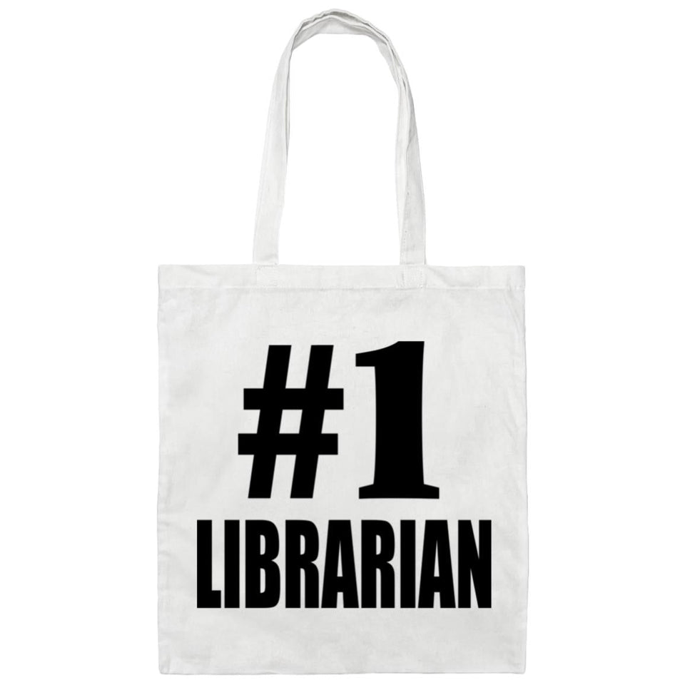 Number One #1 Librarian - Tote Bag White