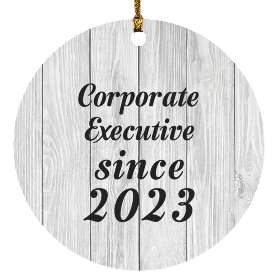 Corporate Executive Since 2023 - Circle Ornament F