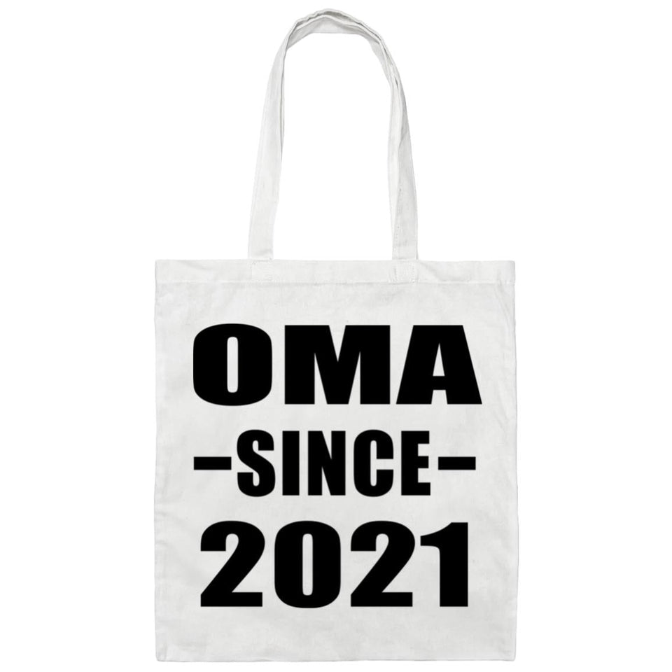 Oma Since 2021 - Tote Bag White