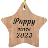 Poppy Since 2023 - Star Ornament C