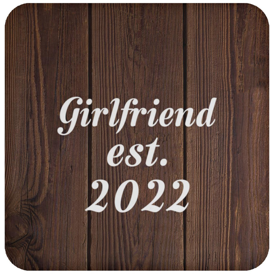 Girlfriend Established EST. 2022 - Drink Coaster D