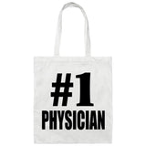 Number One #1 Physician - Tote Bag White