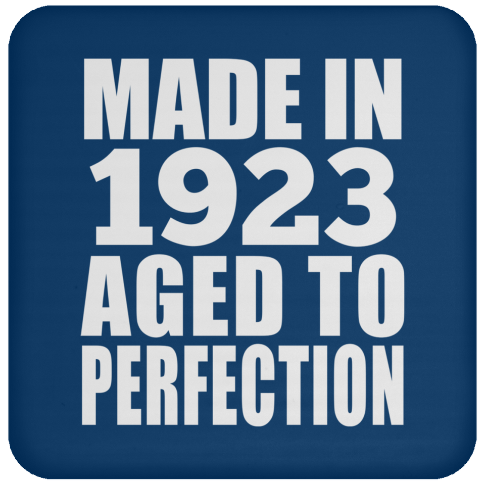 101st Birthday Made In 1923 Aged to Perfection - Drink Coaster