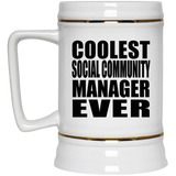 Coolest Social Community Manager Ever - Beer Stein