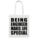 Being Engineer Makes Life Special - Tote Bag White