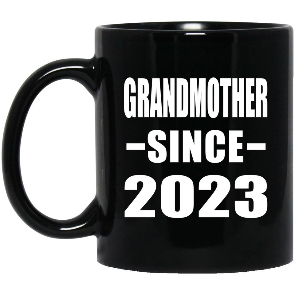 Grandmother Since 2023 - 11oz Coffee Mug Black