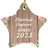Electrical Engineer Since 2023 - Star Ornament B