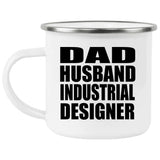 Dad Husband Industrial Designer - 12oz Camping Mug
