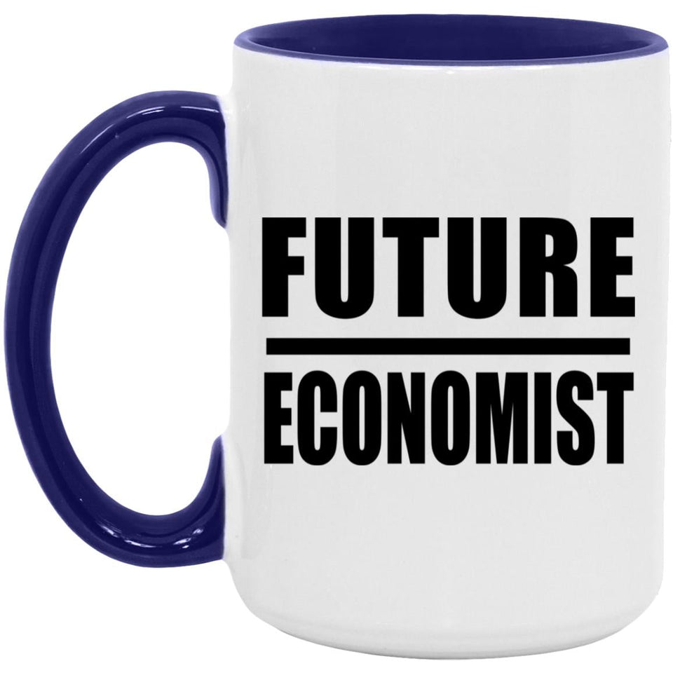 Future Economist - 15oz Accent Mug Purple