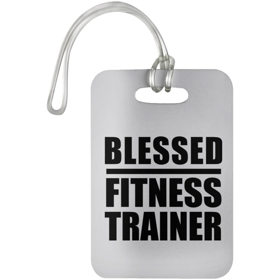 Blessed Fitness Trainer - Luggage Bag Tag