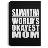 Samantha World's Okayest Mom - Canvas Portrait