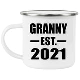 Granny Established EST. 2021 - 12oz Camping Mug