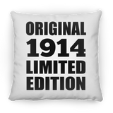110th Birthday Original 1914 Limited Edition - Throw Pillow