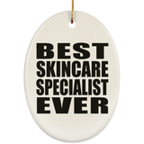 Best Skincare Specialist Ever - Oval Ornament