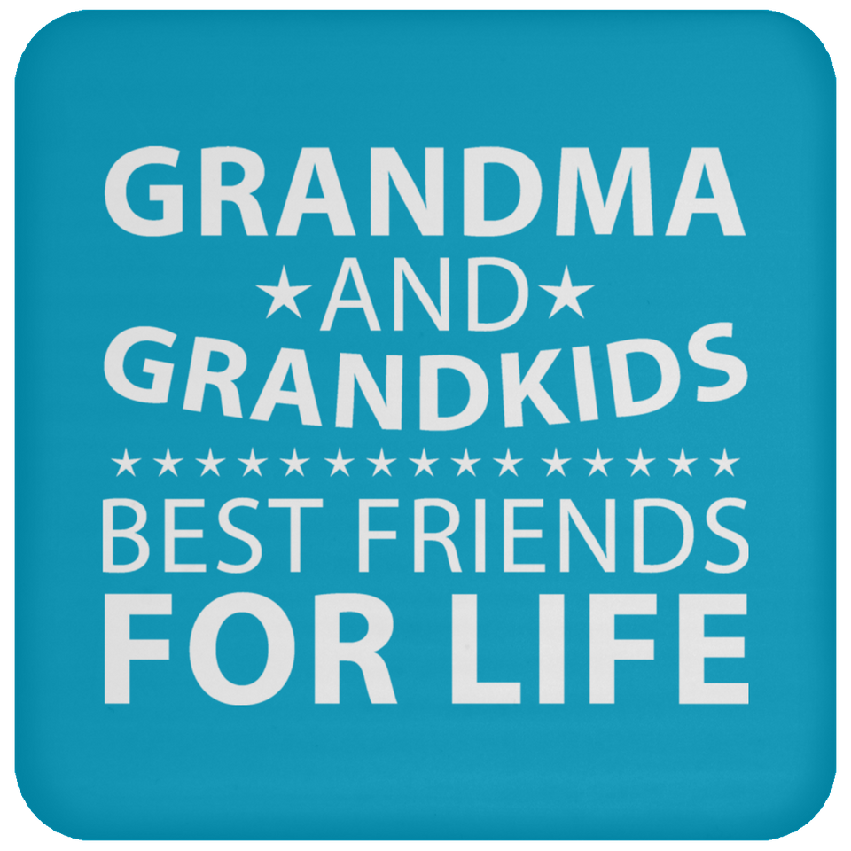 Grandma and Grandkids, Best Friends For Life - Drink Coaster