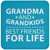 Grandma and Grandkids, Best Friends For Life - Drink Coaster
