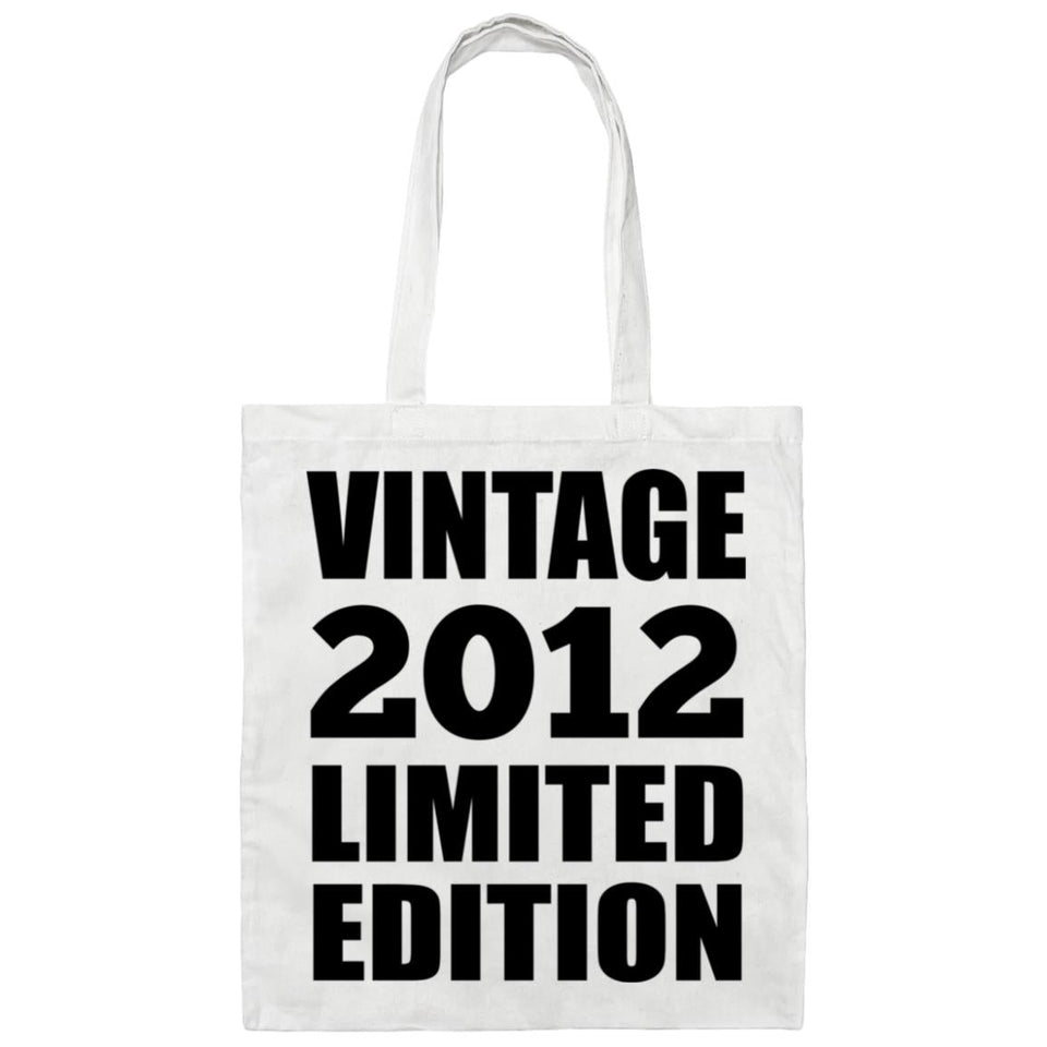 12th Birthday Vintage 2012 Limited Edition - Tote Bag White