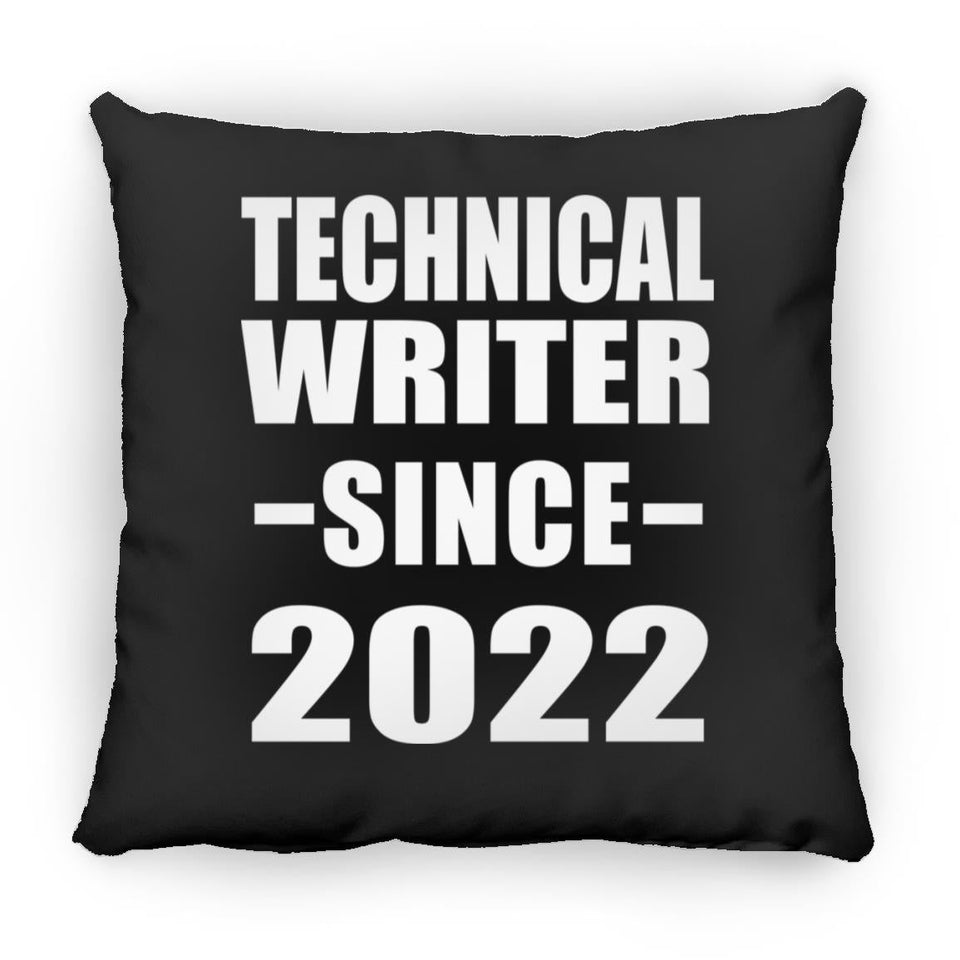Technical Writer Since 2022 - Throw Pillow Black