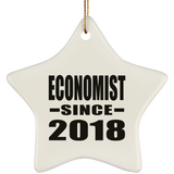 Economist Since 2018 - Star Ornament
