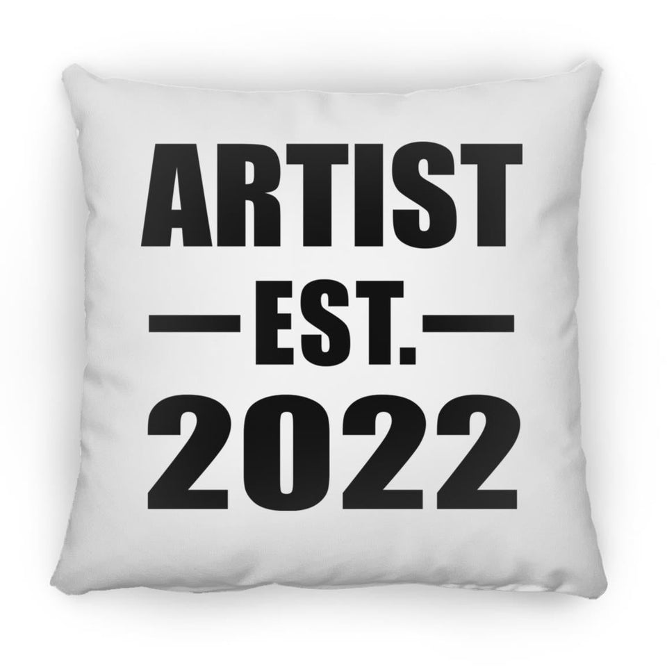 Artist Established EST. 2022 - Throw Pillow