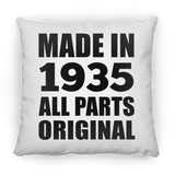 89th Birthday Made in 1935 All Parts Original - Throw Pillow