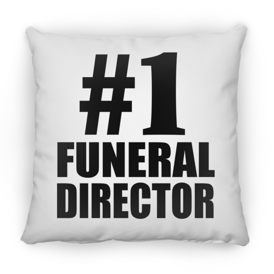 Number One #1 Funeral Director - Throw Pillow