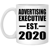 Advertising Executive Established EST. 2020 - 11oz Coffee Mug