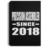 Precision Assembler Since 2018 - Canvas Portrait