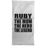 Ruby The Mom The Hero The Legend - Hand Towel