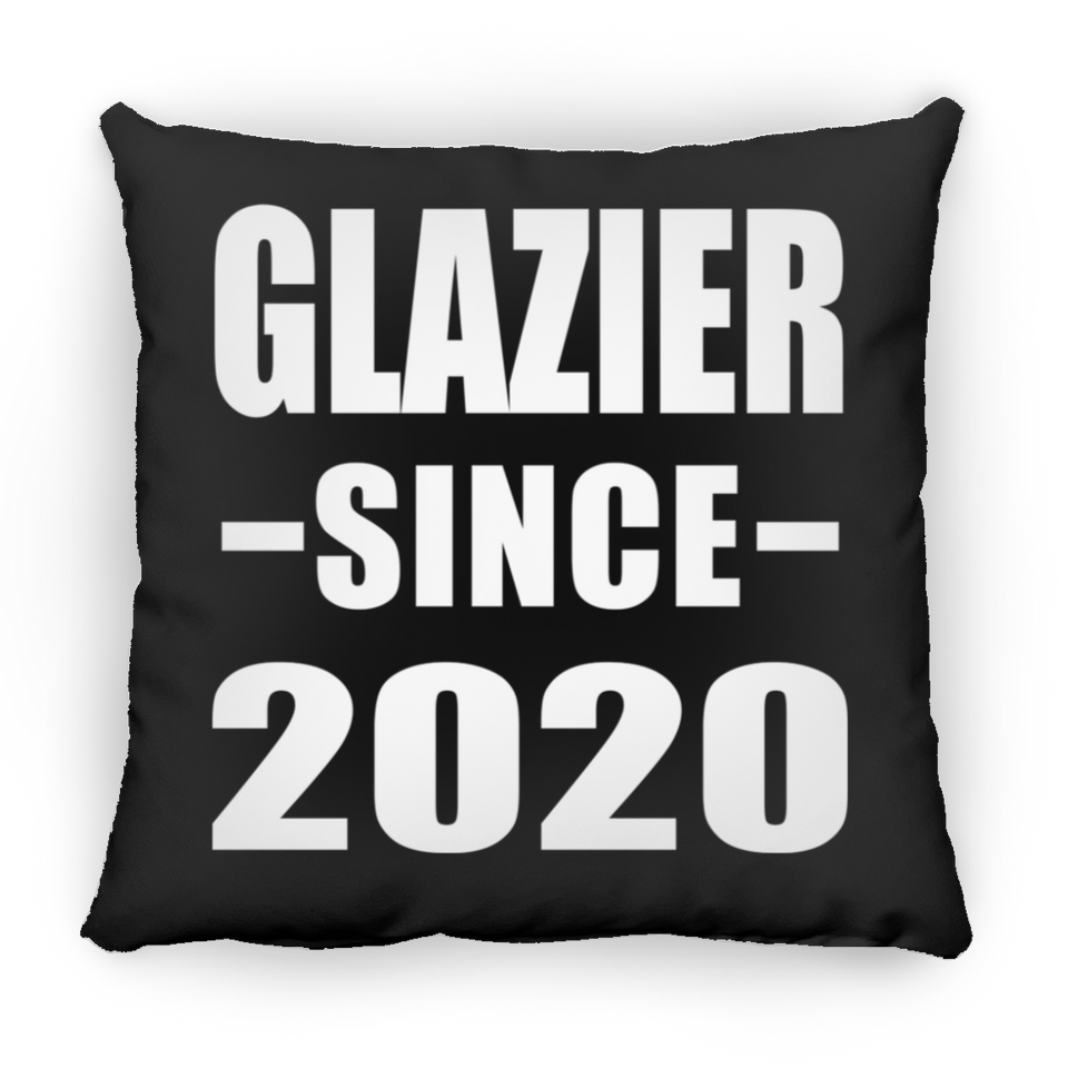 Glazier Since 2020 - Throw Pillow Black