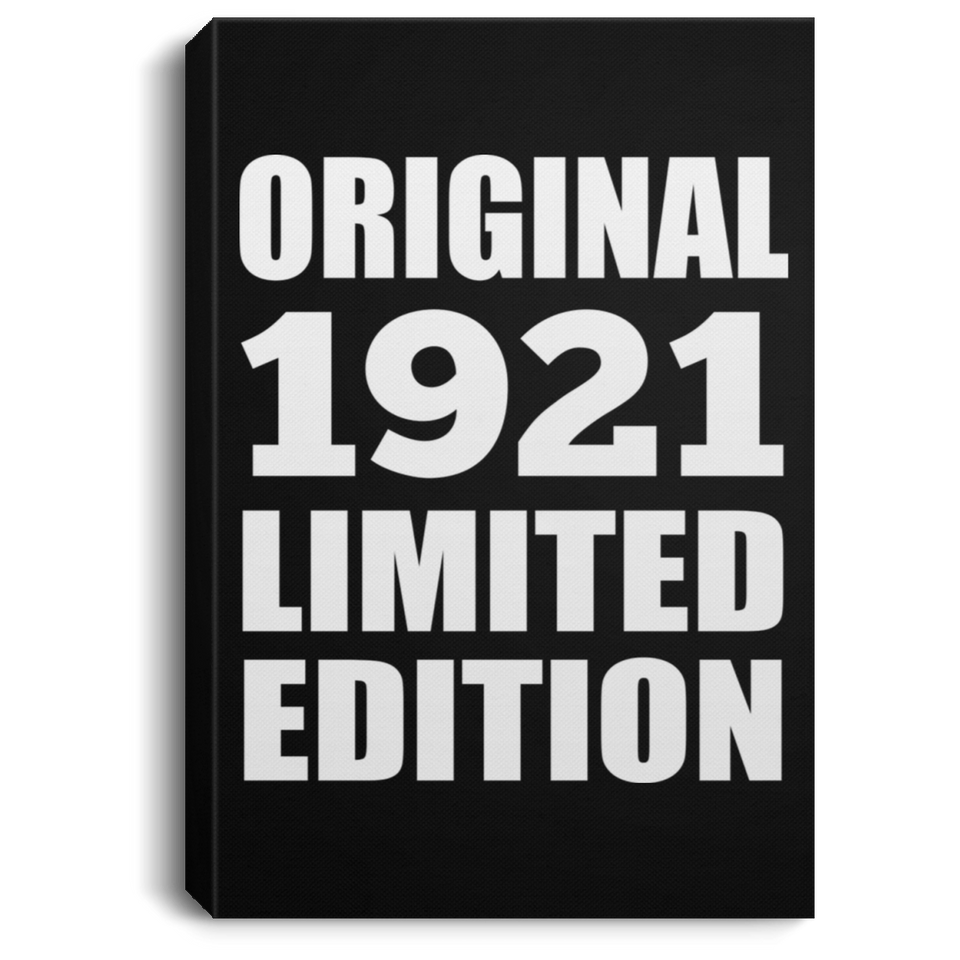 103rd Birthday Original 1921 Limited Edition - Canvas Portrait