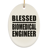 Blessed Biomedical Engineer - Oval Ornament