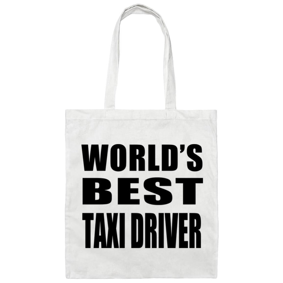 World's Best Taxi Driver - Tote Bag White